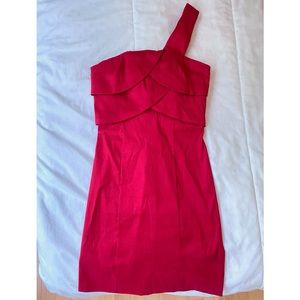 One Shoulder Cocktail Dress